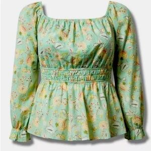 Torrid Peasant Blouse